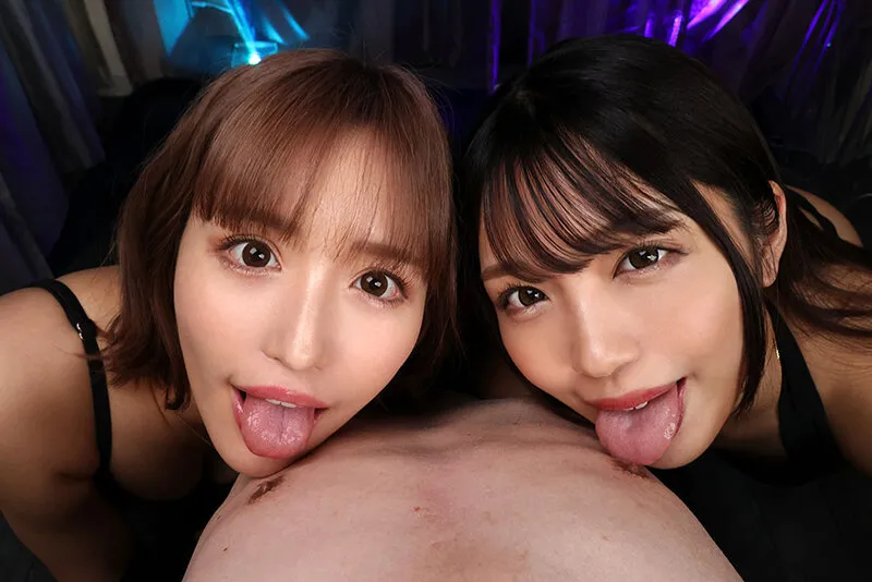 【木下ひまり 百永さりな】【VR】顔もチ●ポも一緒に犯されてみない？気に入った男を拉致り、満足するまでオモチャにされる最低な暇つぶし