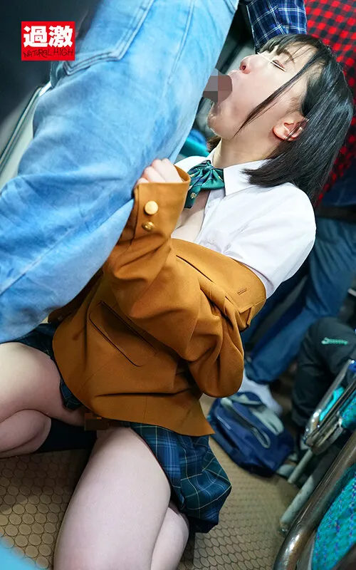 【姫咲はな 朝倉ここな 夕美しおん 松岡咲希】【JK】満員バスで背後から制服越しにねっとり乳揉み痴漢され腰をクネらせ感じまくる巨乳女子○生19