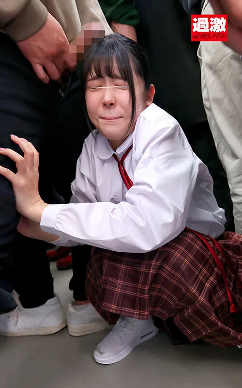 【皆瀬あかり】【JK】ロングスカート女学生痴漢 初イキ潮でびしょ濡れになるまで制服を汚しまくれ！ 推定157cm/色白ポニーテール娘