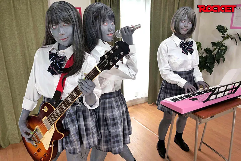 【彩川ゆめ 紺野みいな 涼花くるみ】【JK】石化女子○生コレクターズファイル 愛像版