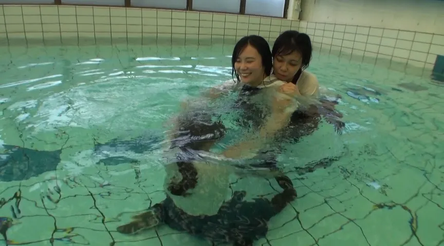 【JK着衣水泳】大事な事前経験【ウェット＆メッシー】