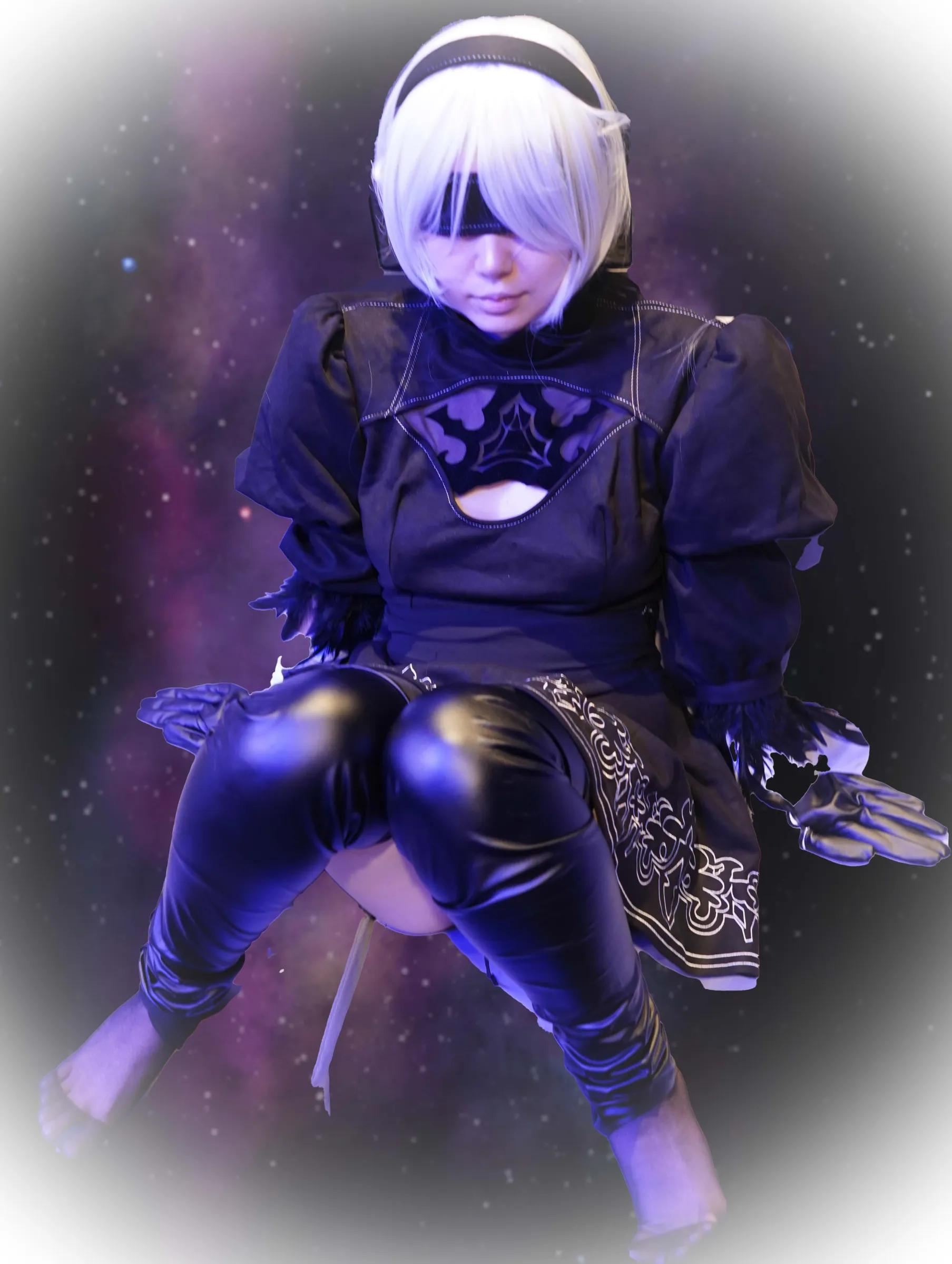 【NieR:Automata 2B 同人AV総集編】コスプレ　ヨ〇ハ〇号B型（ニー〇）complete　special！