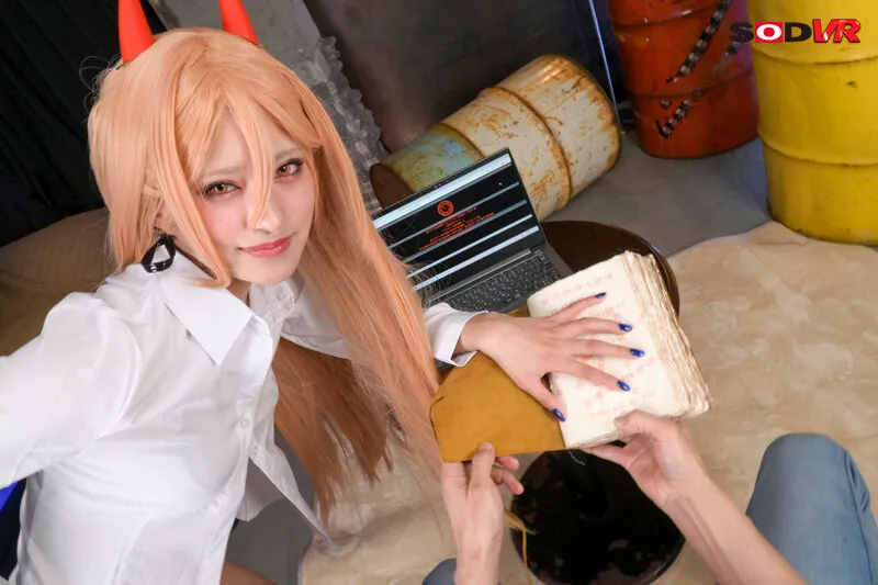 【渚みつき】【チェンソーマン パワー コスプレAV】【VR】騎乗位の悪魔が馬乗り杭打ちピストン！中出ししても終わらないSEX！！【デビル痴女降臨】