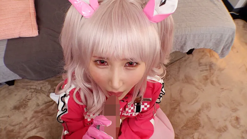 【由良かな】【NIKKE アリス コスプレAV】大人気レイヤーKちゃん。超美形のこの顔でこの激カワ衣装、最強でしょう。