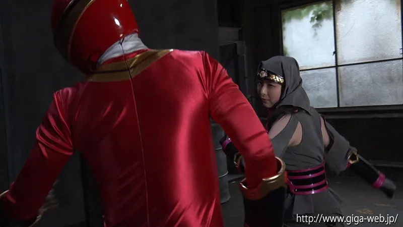 【海埜ほたる 豊岡さつき みおり舞】ヒーロー陥落 魔のくのいち三姉妹 シノビレッド完全敗北