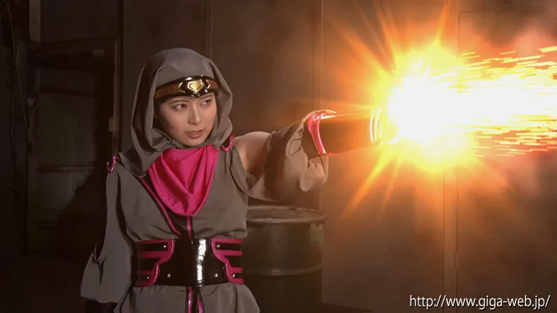 【海埜ほたる 豊岡さつき みおり舞】ヒーロー陥落 魔のくのいち三姉妹 シノビレッド完全敗北