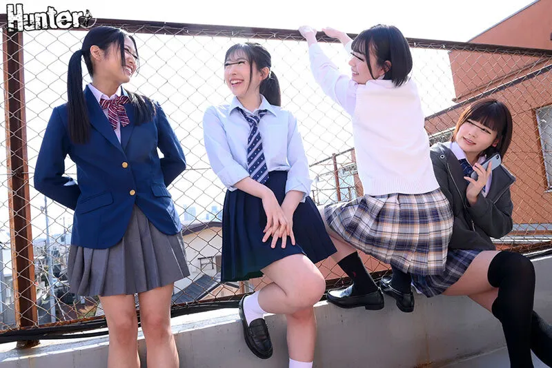 【市井結夏 早見なな 前乃菜々 皆月ひかる】【JKレイプ】今からキミの親友を片っ端からレ×プします。