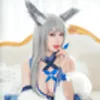 【tomoyo酱】【アズレン 信濃 コスROM】★4K★Coser-YIBEI Vol.13 礼服 9P