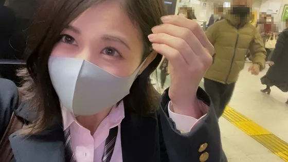 【JK】#57 春から一人暮らしのパパ活J〇 鬼性欲の不倫おやじとホテルで放課後ハメ撮り