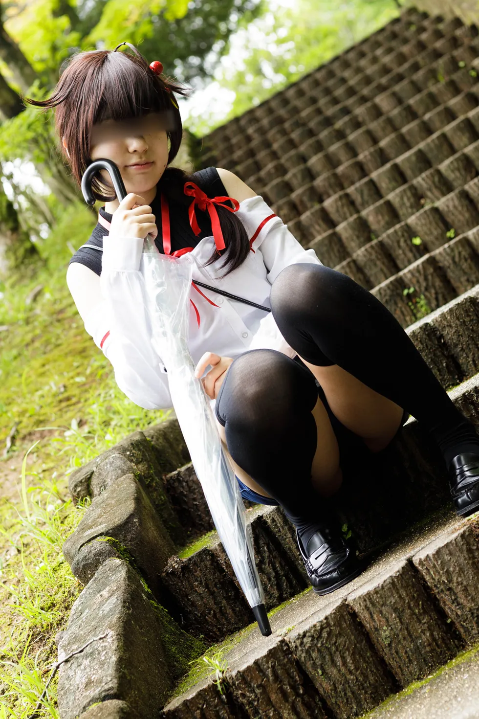 【艦これ 時雨 コスROM】艦○れ時雨　佐世保コラボ夏服ロケ＆ハメ撮り写真集