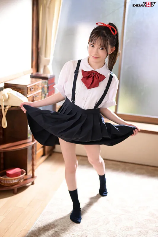 【JSロリ】身長136cm Aカップ 圧倒的どスケベなミニドール 美好柚伽 AV DEBUT