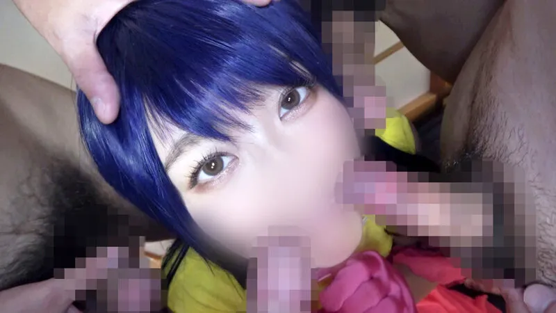 【宮沢ちはる】【推しの子 星野アイ コスプレAV】【密着Dキス5P大乱交SEX】140cm台パイパン美少女レイヤー様が【全員ベロ舐め奉仕＆連続即ハメ中出し】全身ぶっかけキンタマ空っぽになるまでザーメン漬け…他【童貞喪失HOWTOセックス】2本立てSP