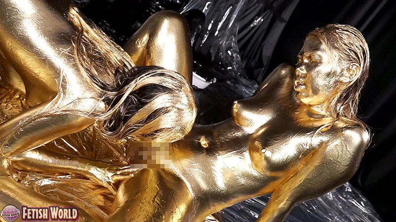 【涼城りおな 西宮紀香】金粉レズビアン＋？？？【ウェット＆メッシー】