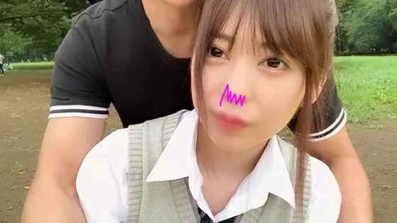 【JK】【個撮】#65 パパ活J〇 顔面偏差値【レベチ】 ツンデレ貧乳美●女とイチャラブハメ撮り エロコス着させて中出しセックス