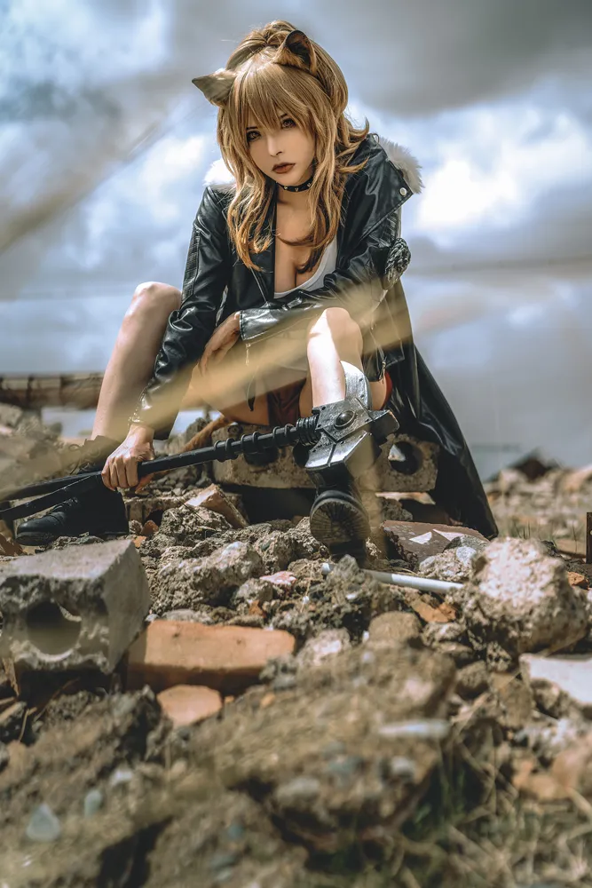 【アークナイツ シージ】★4K★Coser-QIUHEKEJI No.108 アーク●イツシージ(Siege)　33P