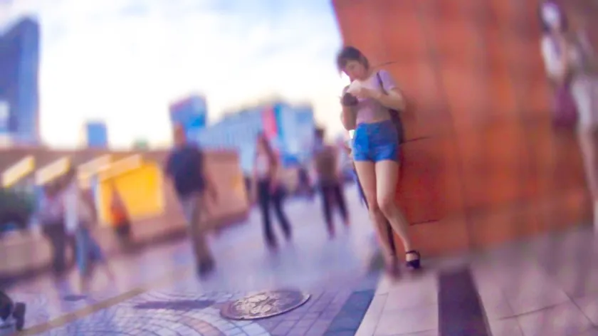 【早見なな】【超敏感BODY】アプリでマッチしたショートカットのフィットネスジム受付嬢。騎乗位やバックで思いっきり突きまくると涎垂らしてイキまくる超ドMちゃんでしたww