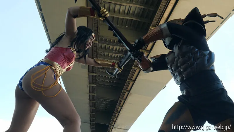 【朝陽えま 志摩ことり】鉄腕美女ダイナウーマン 大逆転→結局大敗北