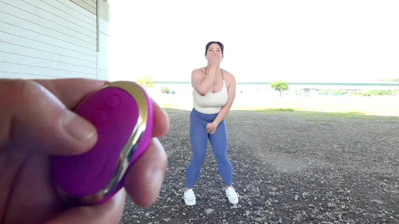 【南畑颯花】アプリでジョギング友達になった汗だくノーブラ乳首ポッチで無意識に誘惑してくる無邪気系爆乳女子大生 千秋（H-cup）