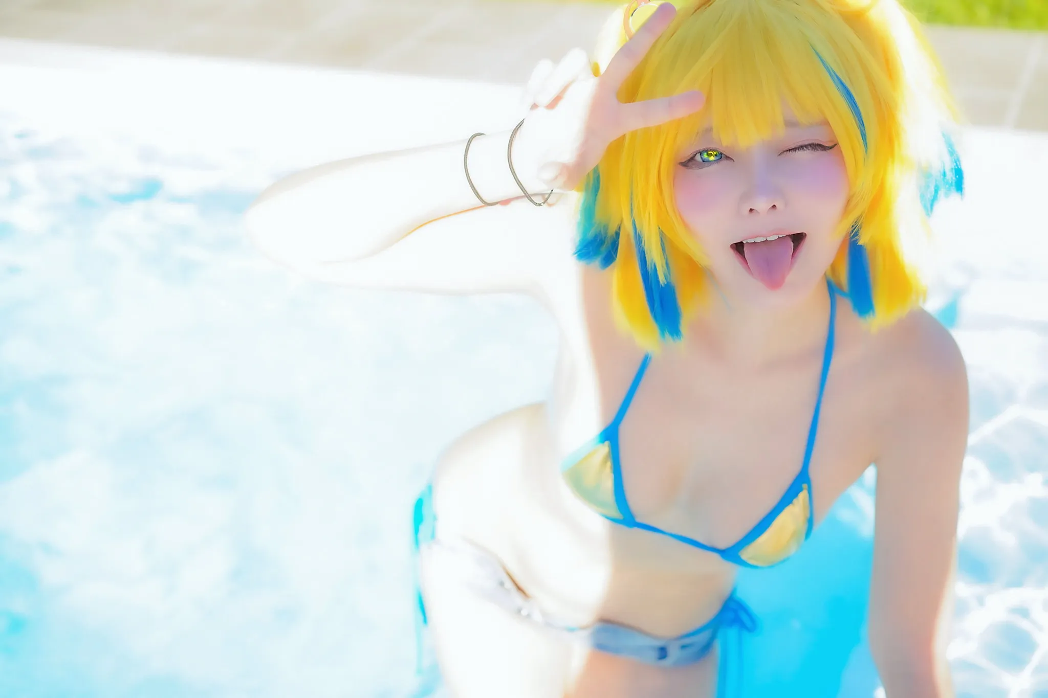 【夏目つなり】【ボンバーガール パイン エロコスROM】天才アイドルわからせ大爆発