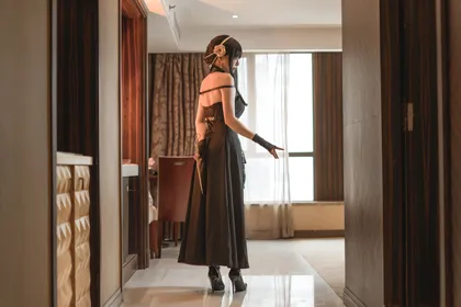 【SPY×FAMILYヨル コスROM】★8K★Coser-QIUHEKEJI No.125 ヨル・フォージャー（Yor Forger）　47P