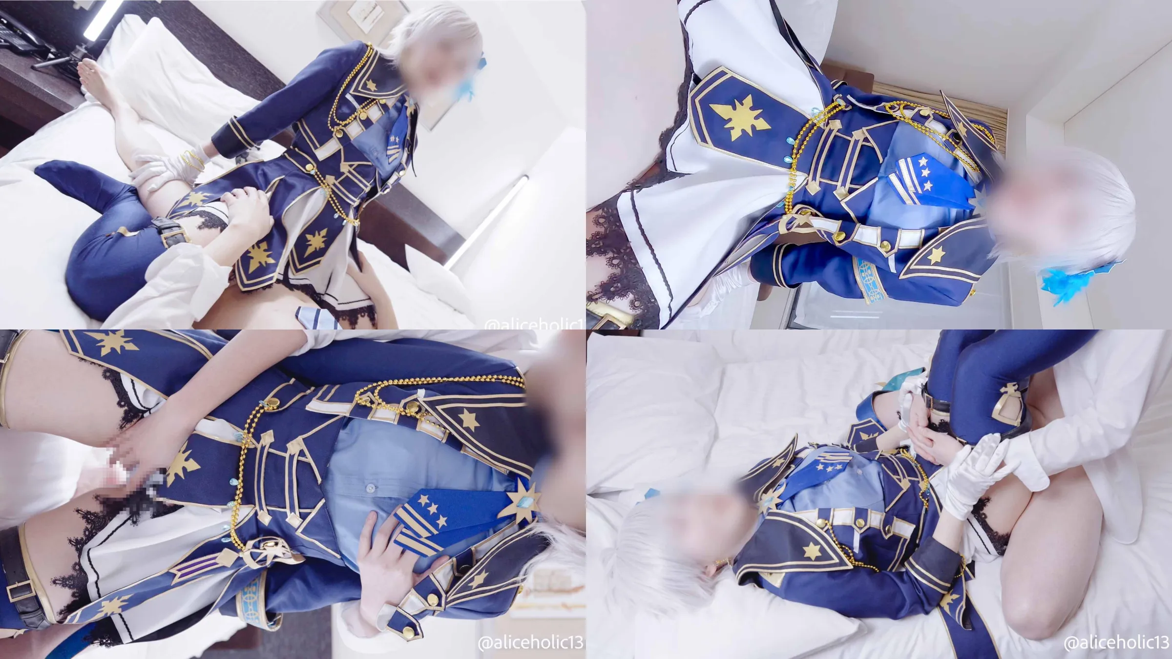 【デレマス星巡る物語アナスタシア同人AV】ライブ直後の担当アイドルと、ステージ衣装を着たまま、あまあまイチャラブ中○しえっちをする動画