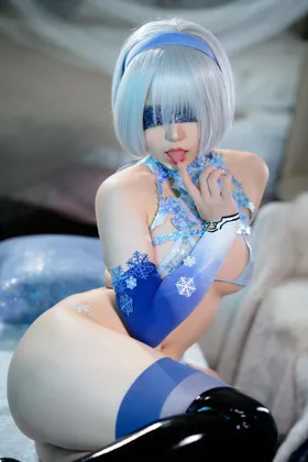 ★8K★Coser-YIBEI Vol.17 2B-雪の女王　20P+α