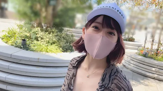 【JD】☆おまんこくぱぁ☆やりまんラウンドガール（２３）☆自分で開いておちんぽ懇願⇒生ピストンで中出し×２