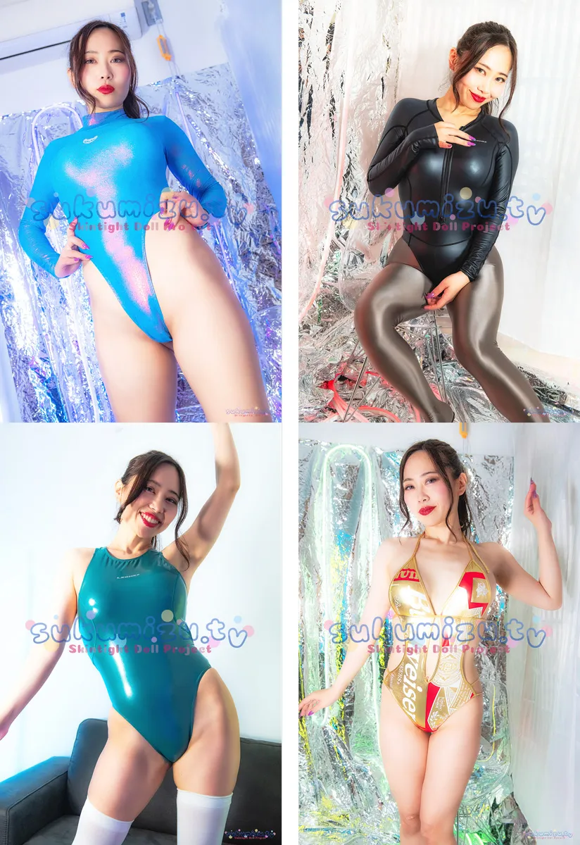 【月城涼香】【競泳水着コスROM】週刊ぴたフェチ#942 SkinSuit Doll Neon Dazzling X