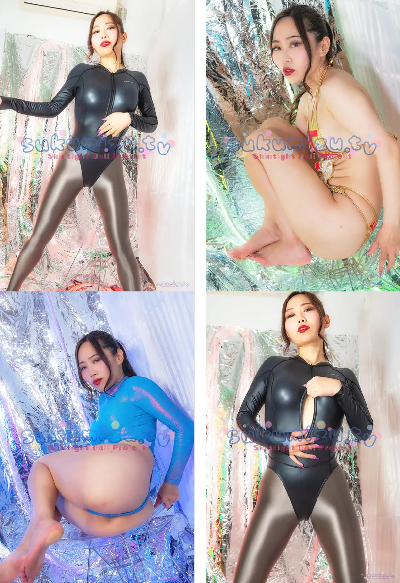 【月城涼香】【競泳水着コスROM】週刊ぴたフェチ#942 SkinSuit Doll Neon Dazzling X