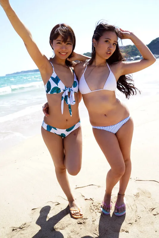 『夏まで待てない！』コレ見て年中夏気分！真夏の海水浴場灼熱のビキニ祭りっ！！