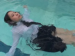 【JK着衣水泳】先輩の願掛け