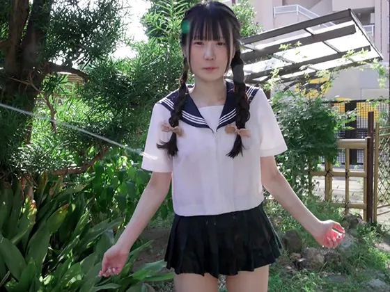 【姫崎あむ】セーラー服ズブ濡れ＆チョイ透け