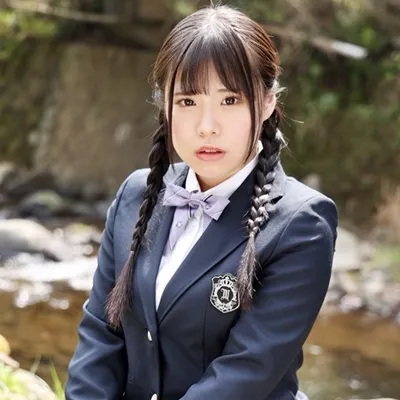 【鈴音杏夏】【JK】【将来有望アナル①】制服女子が自らアナルＳＥＸ志願…イラマで喉マ●コ突かれながらアナルＳＥＸ！野外で３Ｐアナル青カン【個撮】