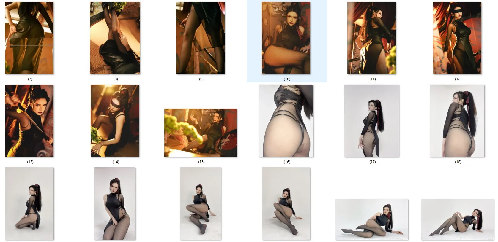 【NARAKA寧紅夜コスROM】★4K★Coser-QIUHEKEJI No.119 寧紅夜同人 　34P