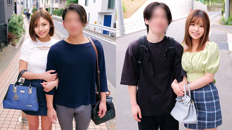 【椿りか 水奈瀬りな】りか＆りな【巨乳彼女 スワッピングゲーム・乱交・中出しハメ撮り流出】