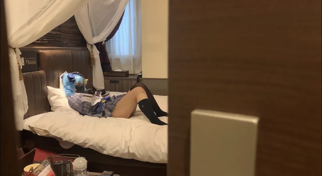 【ホロライブ星街すいせい同人AV】人気Vtuber コスプレSEX 星○すい○い