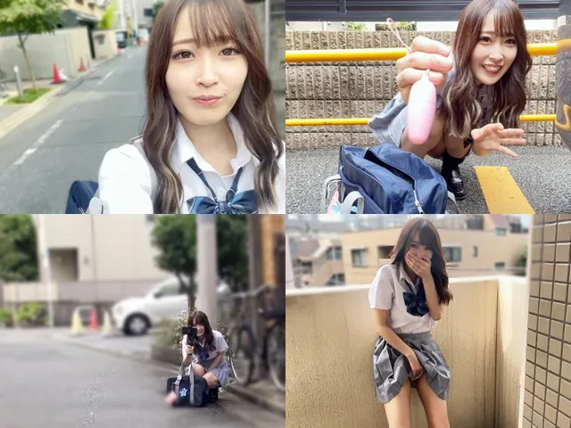 【天然美月】【JK】顔面偏差値の高いあざと可愛い美.少.女はオナニー狂い。ＳＥＸ撮影会に誘ったら即・快諾してくれたのでビルの屋上仕切ってチンポで囲んで公開ＳＥＸしてきた【個撮】