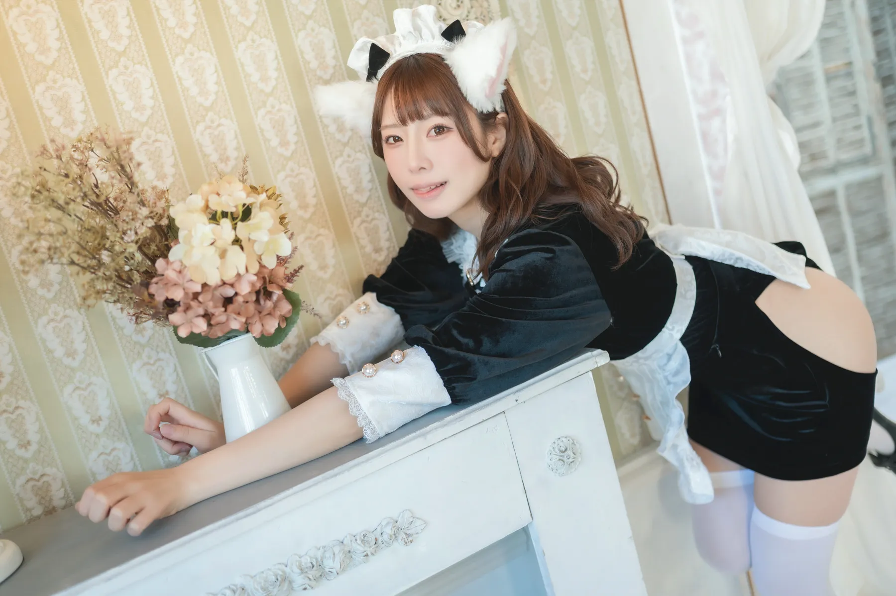 【つなまよ！】ねこタード【猫耳レオタードメイドコスROM】