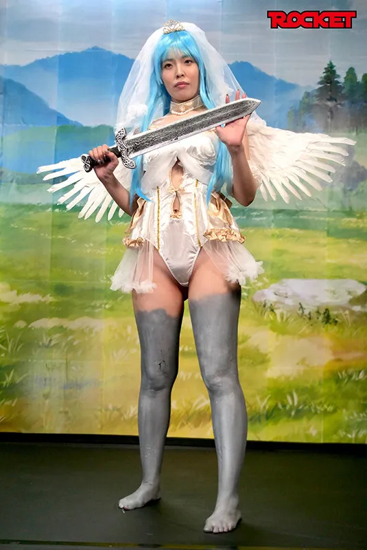 【浅海なな 市川ななみ 成川芽衣】RPGゲームの世界で女主人公を石化