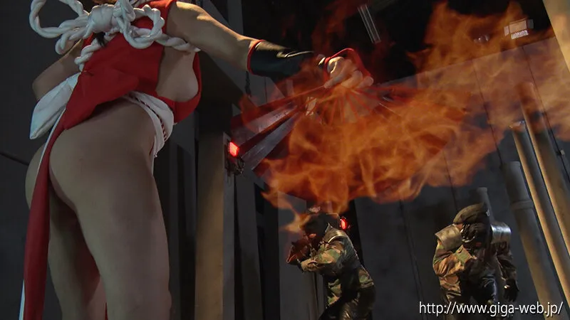 【不知火舞パロディAV】格闘姫陥落 火鷹舞2 白石みき