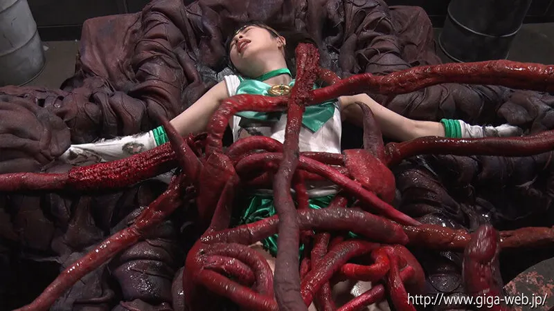 【セーラームーンパロディAV】触手十字架地獄8 美少女戦士セーラーミント 触手怪人たちの恐怖 真宮あやな