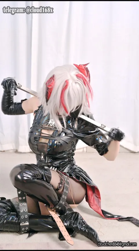 【アクナイ音律聯覚WコスプレAV】嵌められた女怪盗 前編