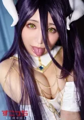 【オバロ アルベド コスプレAV】【中出し】厳選美少女にコスプレさせてオレの子を孕ませる！【ア●ベド】 佐藤ののか