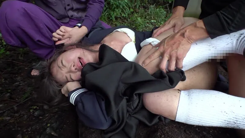 【JKレイプ】女子●生野外拉致強姦映像