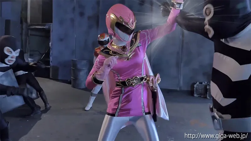 【神納花 天馬ゆい】ピンク命乞い わからせ レッドがピンクを討伐して犯して処刑