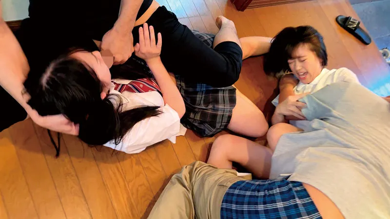 【川栄結愛 奈築りお】ゆあ＆りお【JK姉妹 盗撮・ストーキング・レイプ】