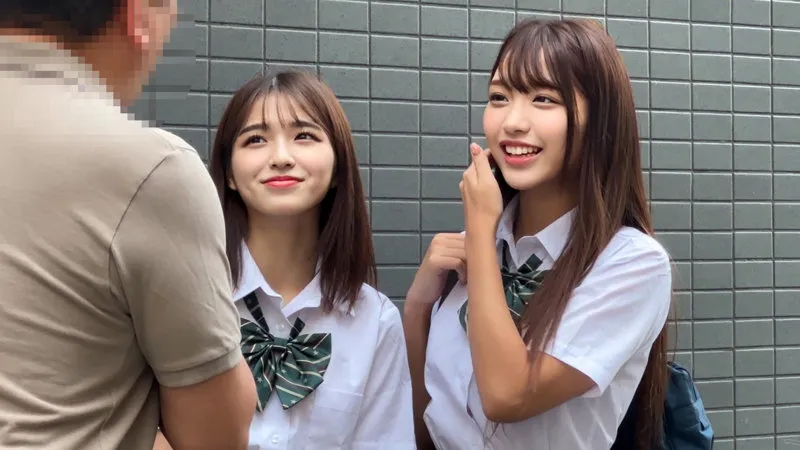 【倉本すみれ 木下ひまり】すみれちゃん＆ひまりちゃん【JKセクハラインタビュー】