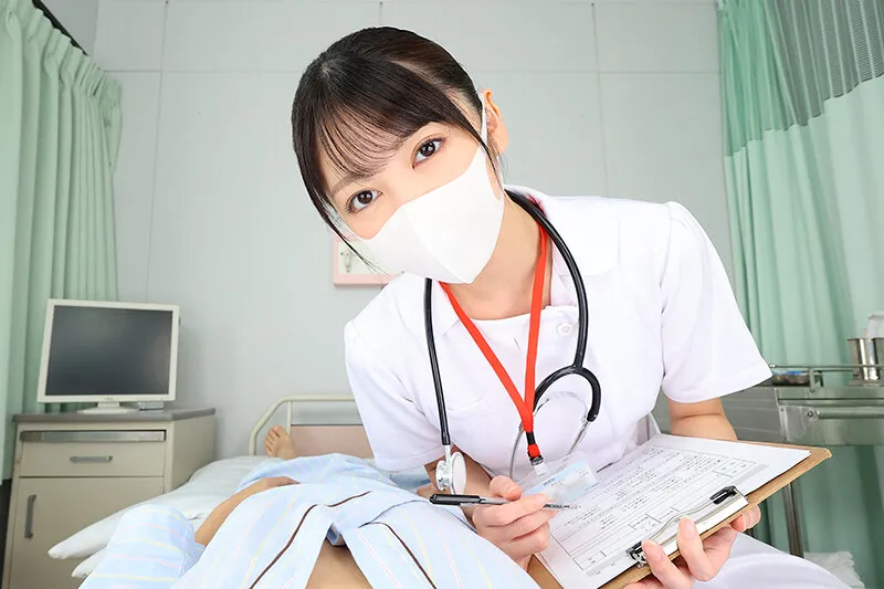 【森日向子】【VR】【8K VR】マスク美女の看護師に、見つめられて退院するまで、射精させられる入院生活～10年前、恋したお姉さんに会いにいく編～