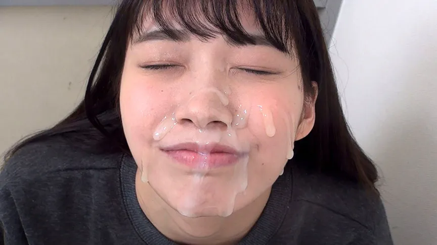 個撮）【おねだり顔射16】ほっこりキュートな天然娘【ピンク乳首＆従順フェラ萌え】可愛いお顔に大量ザーメンぶっかけ！