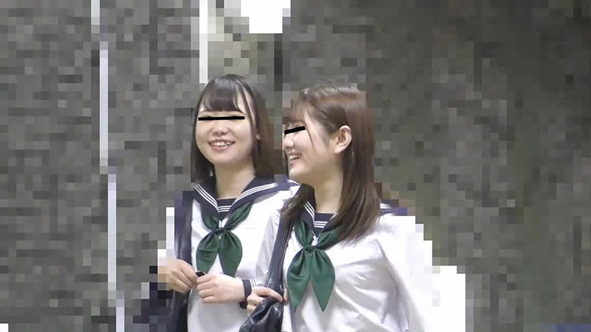 【JK痴漢】制服娘○○電車38